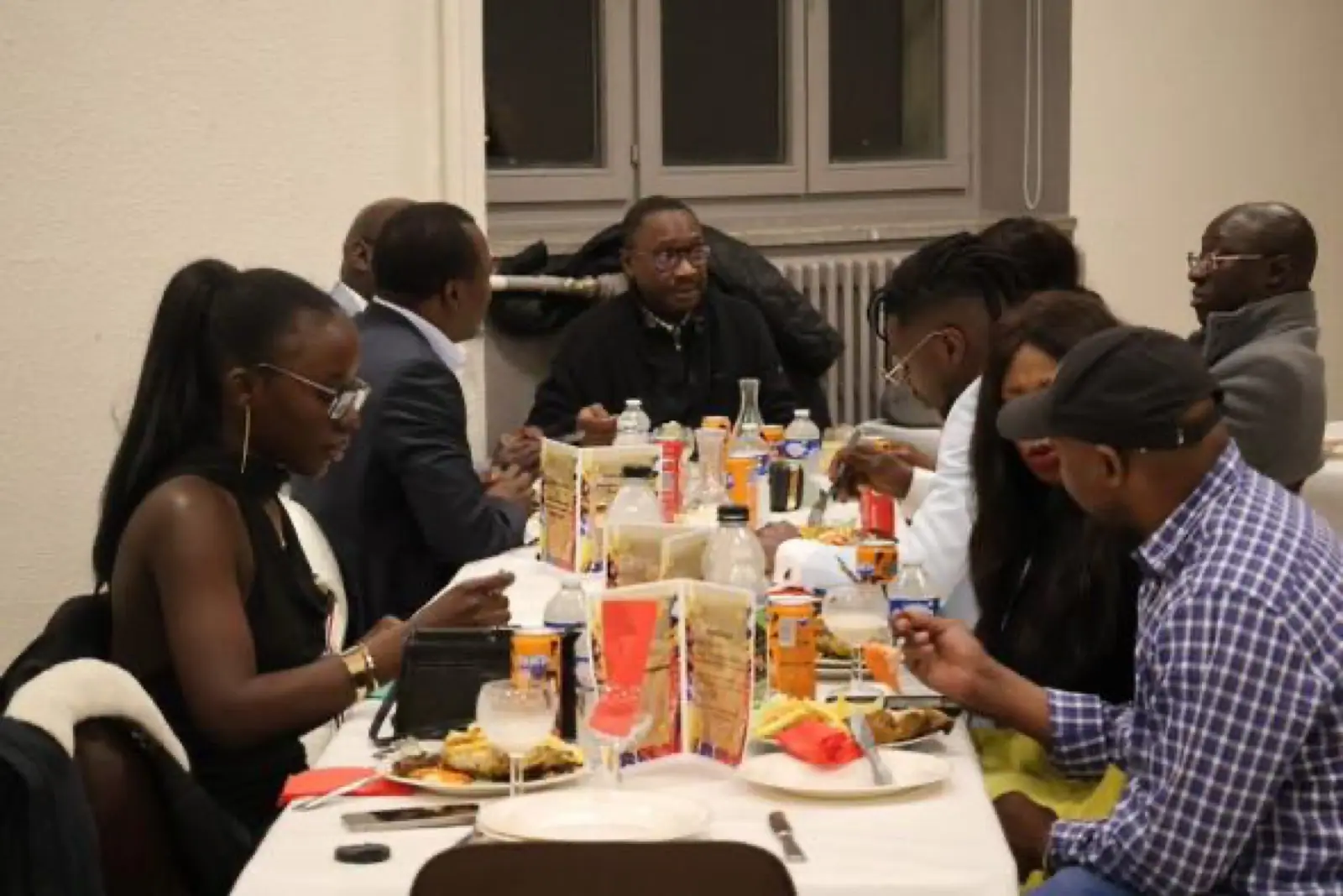 Repas partagé lors de la journée d’intégration de l’AESM
