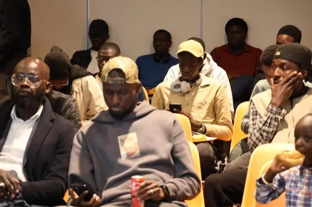 Discours de passation pendant l’assemblée générale