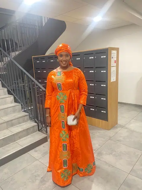 Portrait en boubou à l’occasion de la Korité
